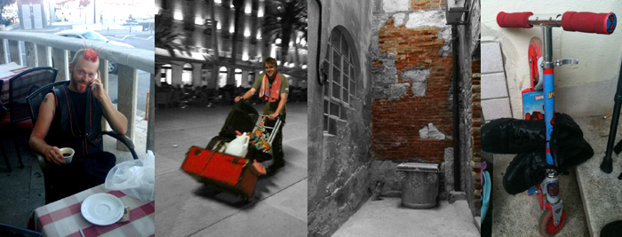 Junkyard Jonny and Trashcan Tony in Macedonia